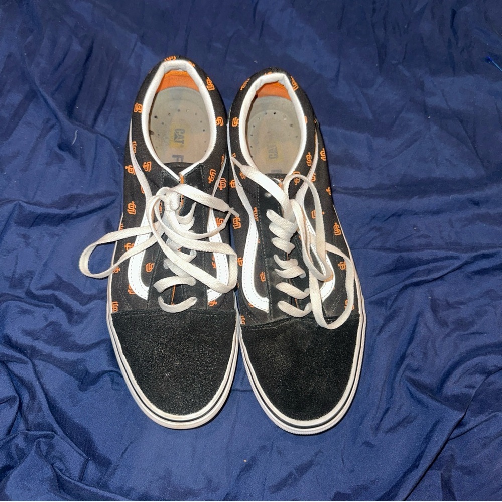 Vans Off The Wall San Francisco Giants Edition Skate Shoe Wms Sz 12/ Mens 10.5